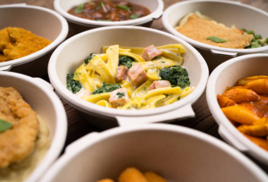 line of prepared meals