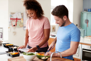 batch cooking meal preparation